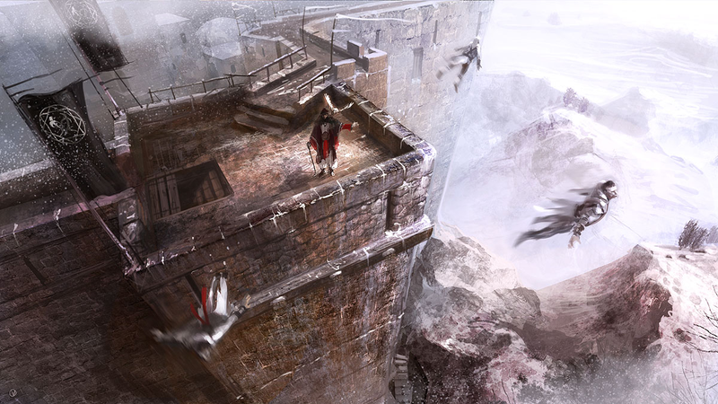Illustration for article titled The Beautiful, If Stabby Art of the Assassin's Creed Series